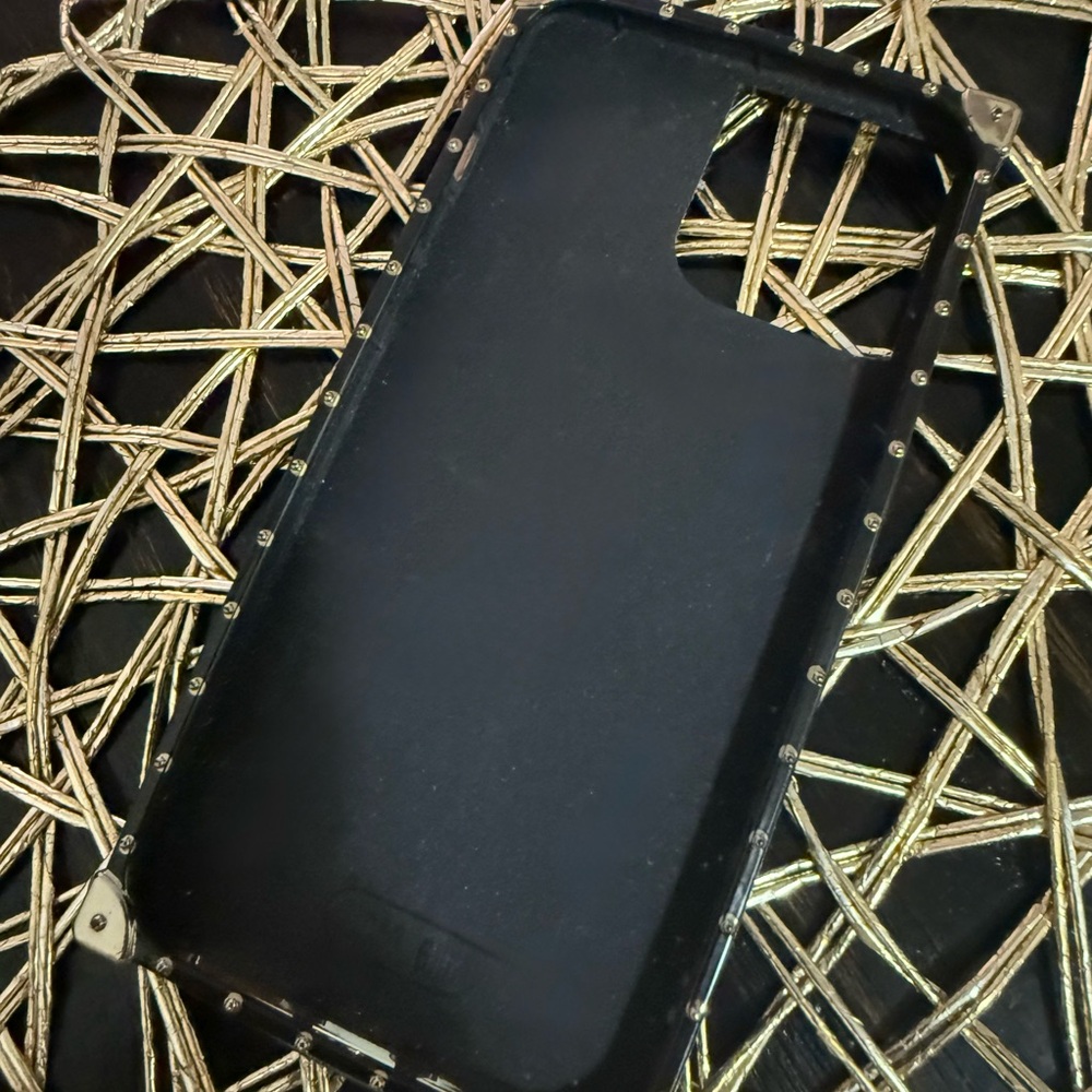 IPhone 13 Pro Max Michael Kors Brown and Gold Phone Case - Picture 2 of 7